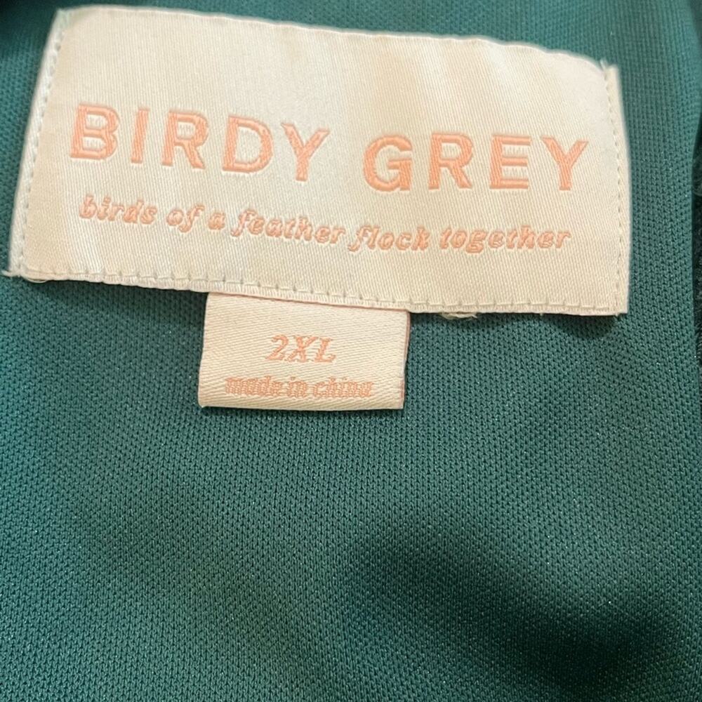 New ~ BIRDY GREY ~ “Moni” emerald green gown 2XL PROM FAST SHIP! - Picture 10 of 11